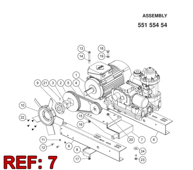 MOTOR ALOJAMIENTO