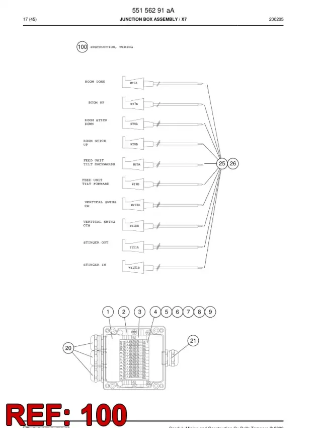 INSTRUCTION, WIRING