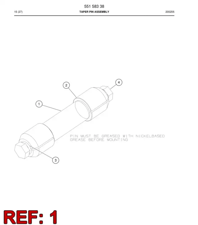PIN, TAPER
