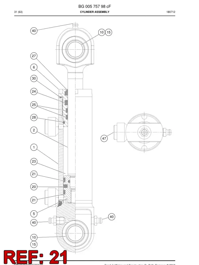 KOLBEN GUIDE RING