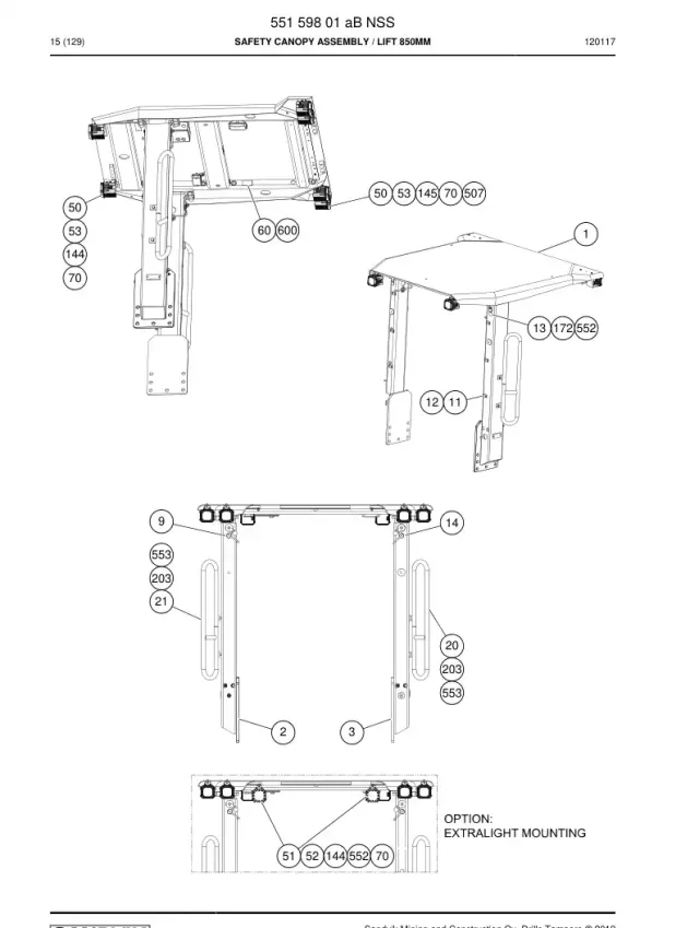 CANOPY GRUBU, SAFETY