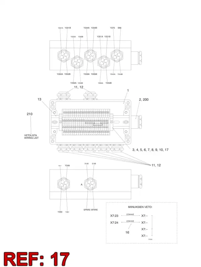 TERMINAL MARKING STRIP