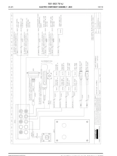 Sandvik ÖN KABLOLAMALI FİŞ KABLOSU, Yeraltı — teknik çizim