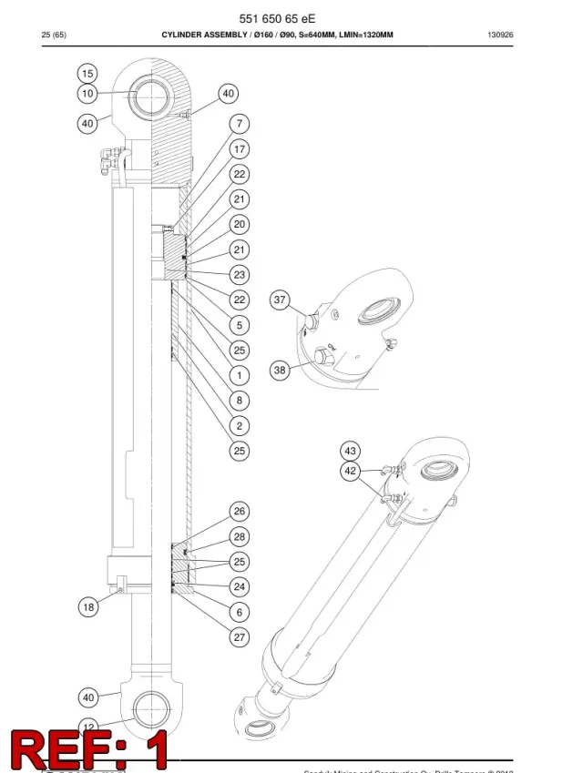 COVER, REAR