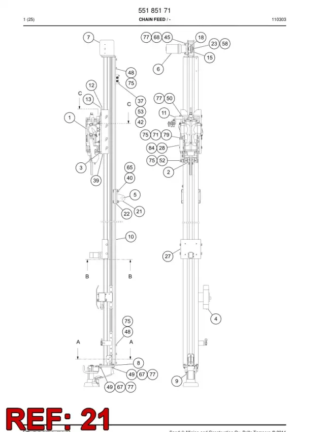 BRACKET, CILINDRO
