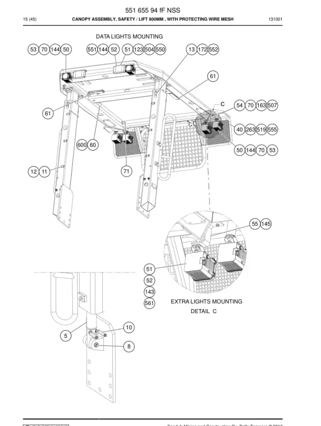 CANOPY GRUBU, SAFETY