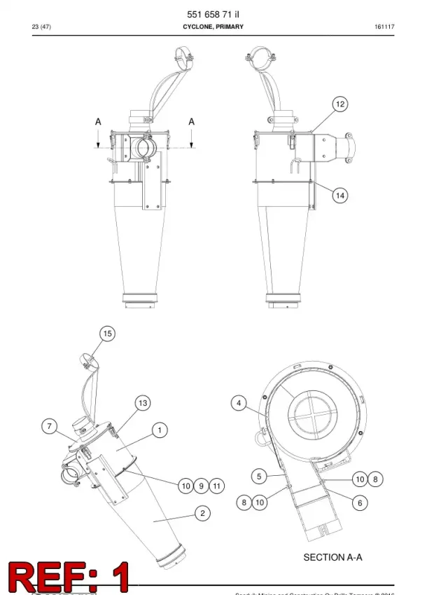 TOP ASSEMBLY