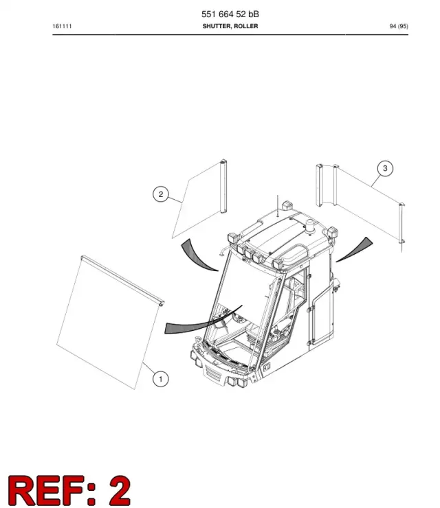 ROLLER SHUTTER R.H.
