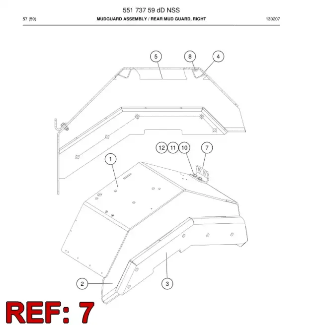 PLATE, BACKING