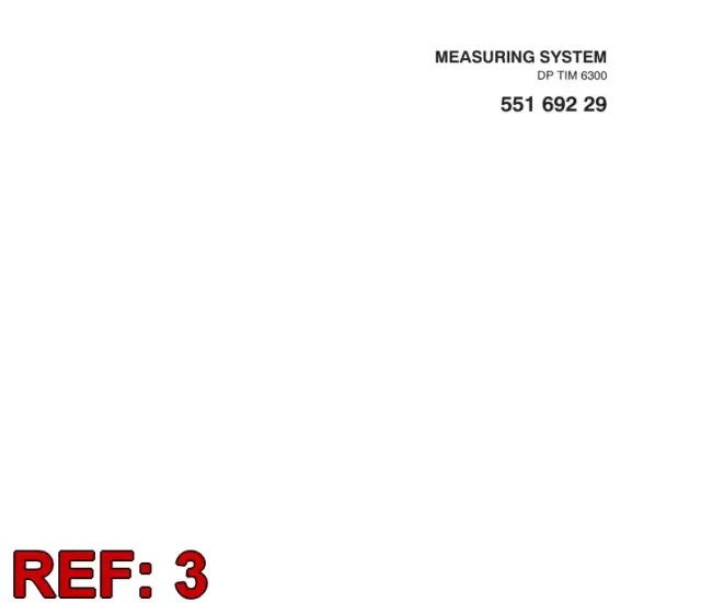 MEASURING EQUIPMENT