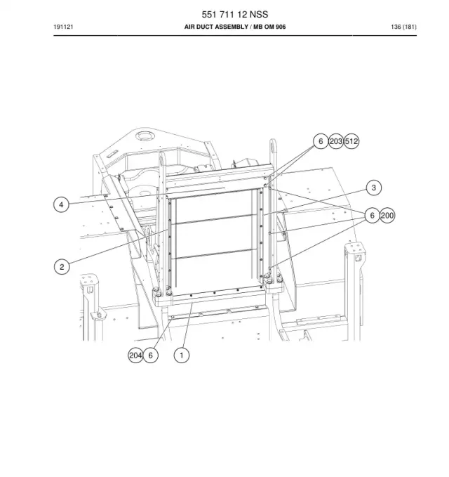 AR DUCT ASSEMBLY