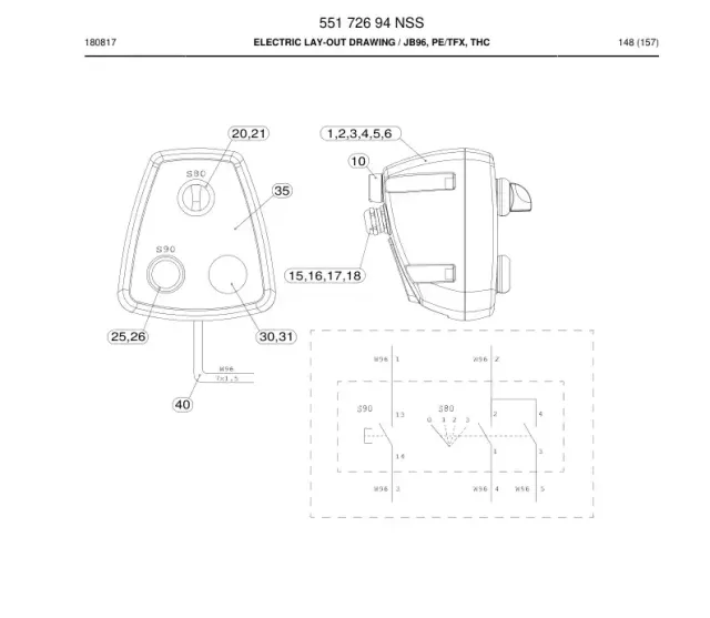 ELECTRIC LAY-OUT DRAWING