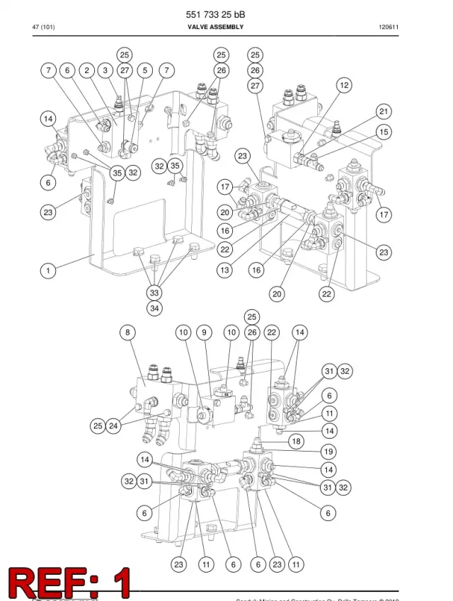 BRACKET, VALVE
