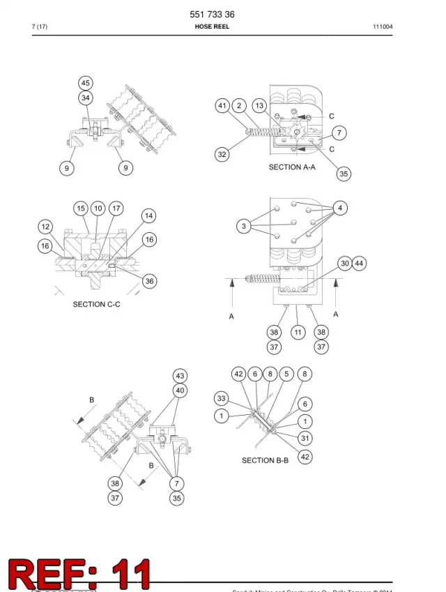 HOSE REEL CARRIAGE