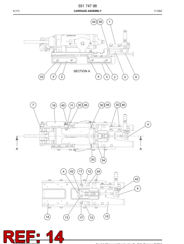 DRILL CARRIAGE