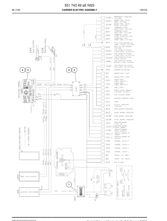 CARRIER ELECTRIC ASSEMBLY