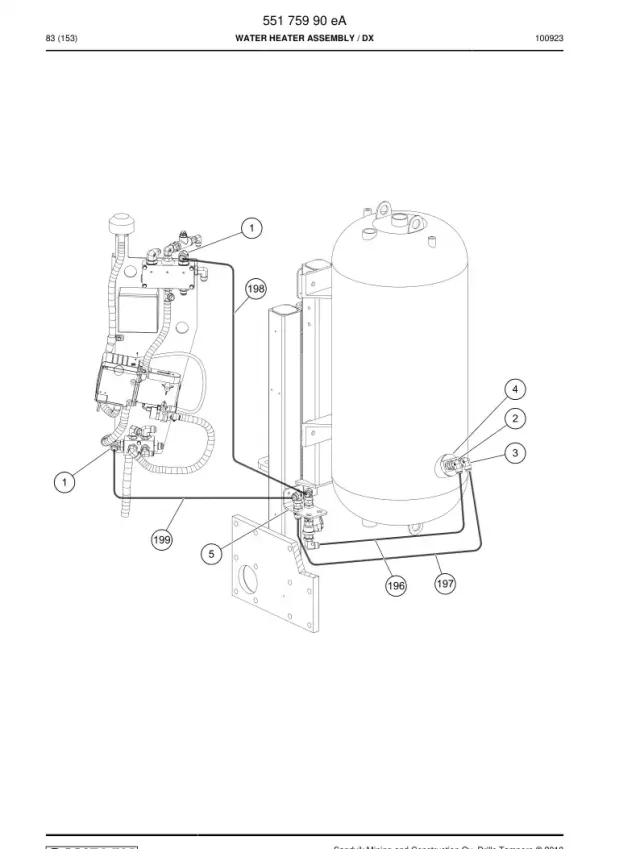 WATER HEATER BAUGRUPPE