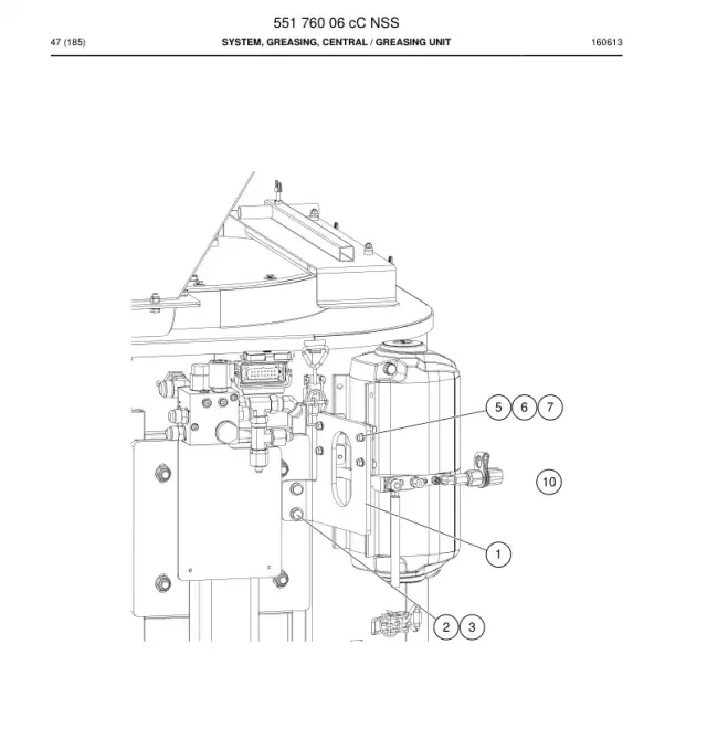 SYSTEM, GREASING, CENTRAL