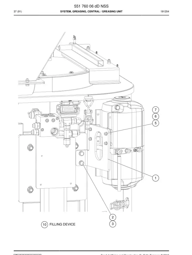 SYSTEM, GREASING, CENTRAL