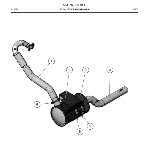 EXHAUST PIPING
