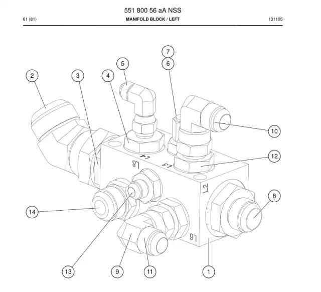 MANIFOLD BLOCK