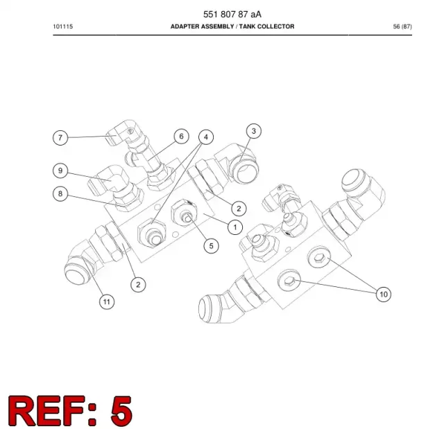 STRAIGHT THREAD ADAPTER