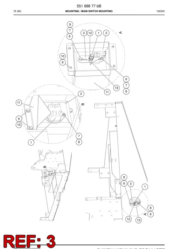 WASHER, RETAINING