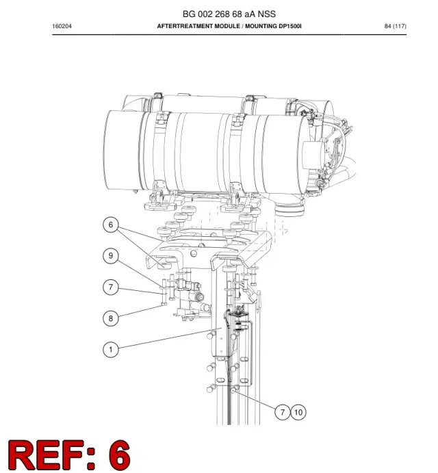 DAMPER, HOLE MOUNT