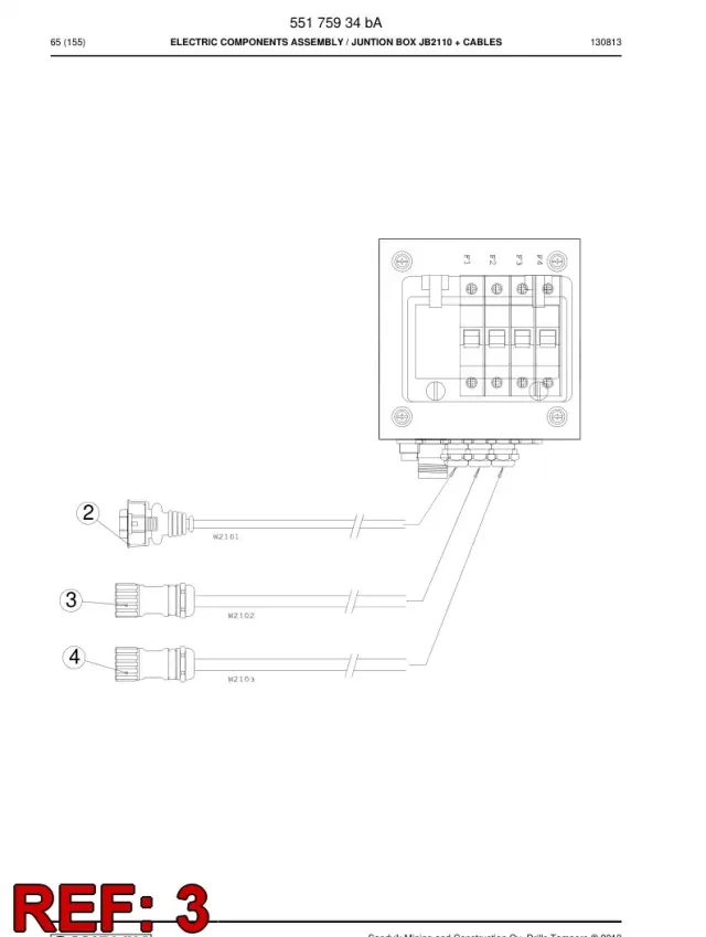 KABEL, PRE-WIRED PLUG