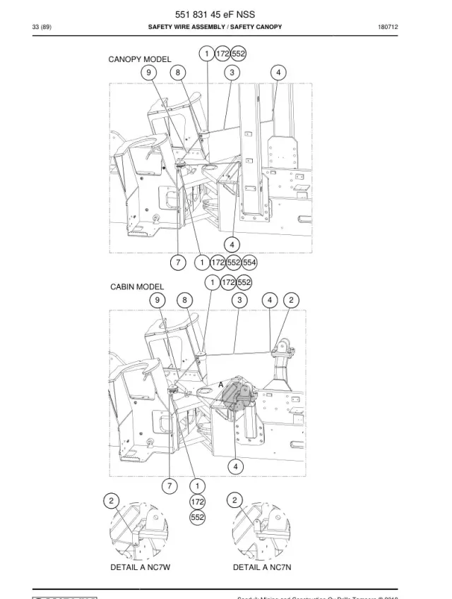 ASSEMBLY CABLE DE SAFETYA