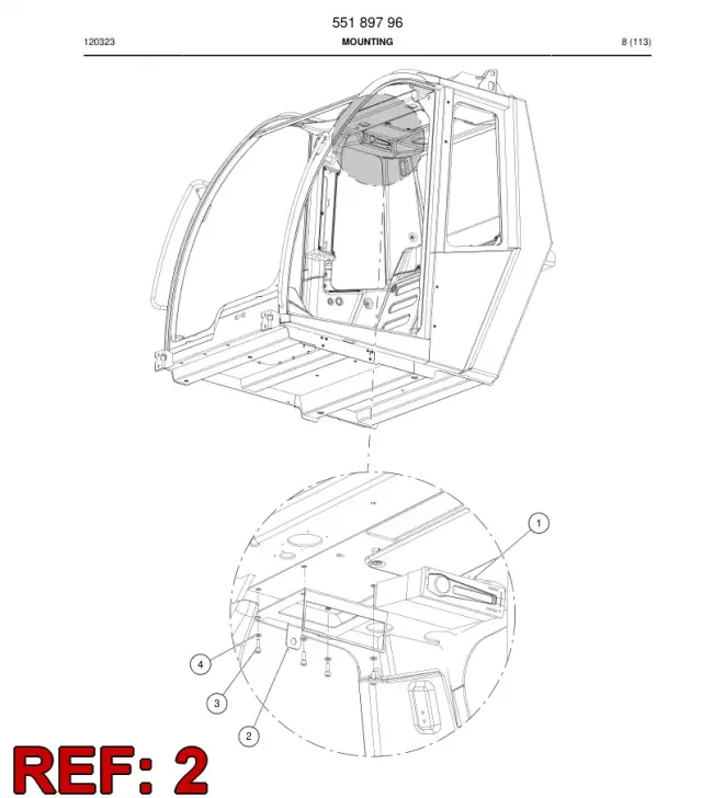 PLATE, MOUNTING