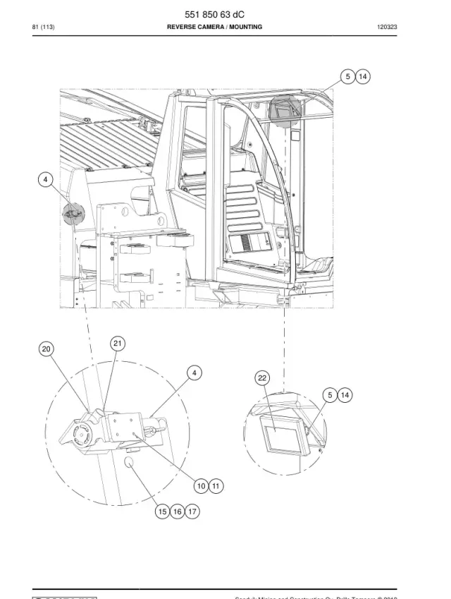 CAMERA, REVERSING