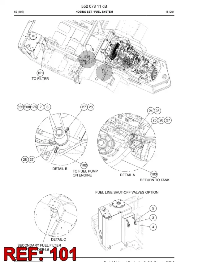 HOSE ASSEMBLY, FUEL