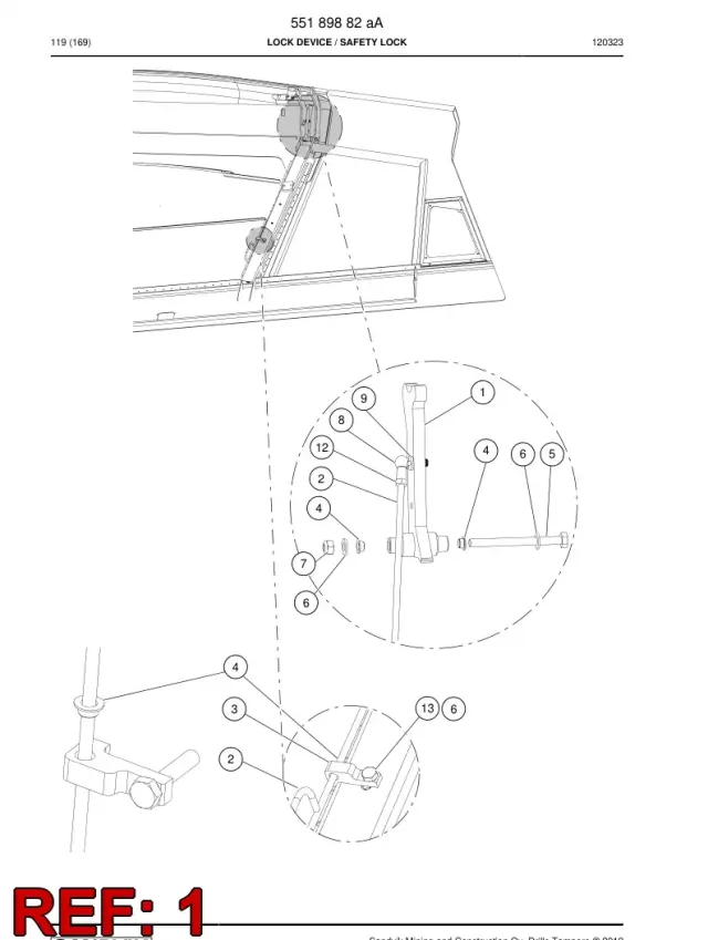 LOCK DEVICE LATCH