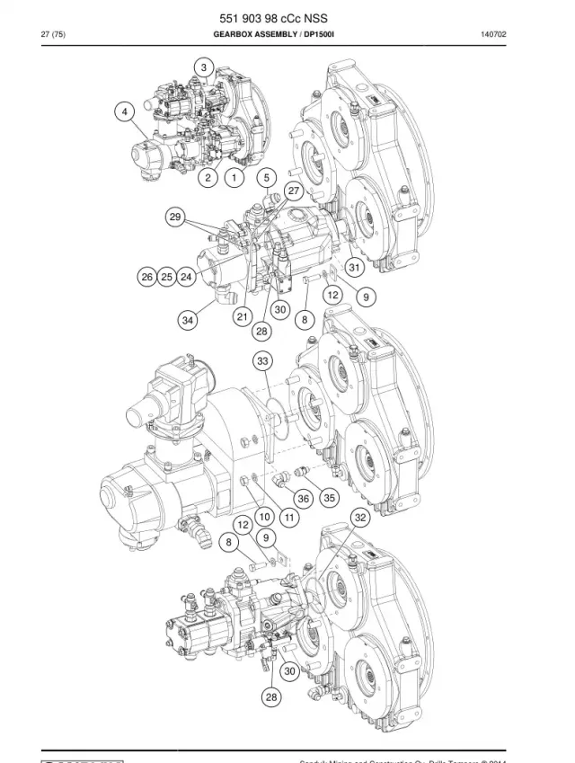GEARBOX GRUBU