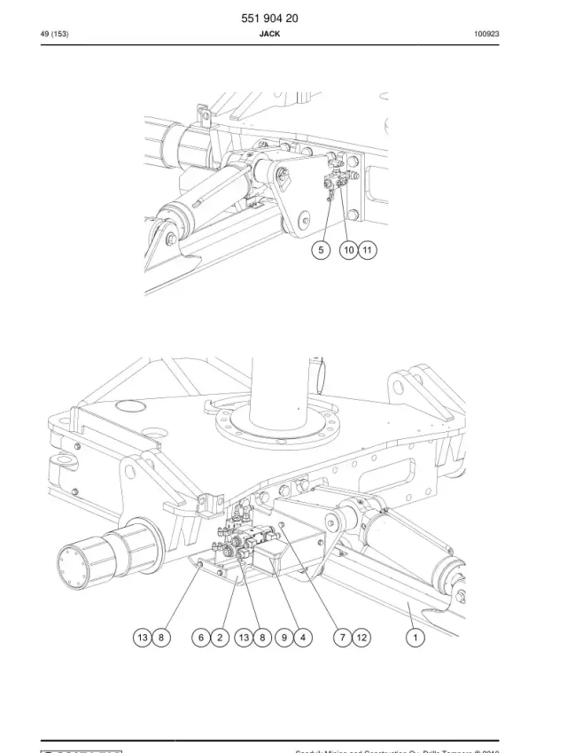 REAR JACK ASSEMBLY