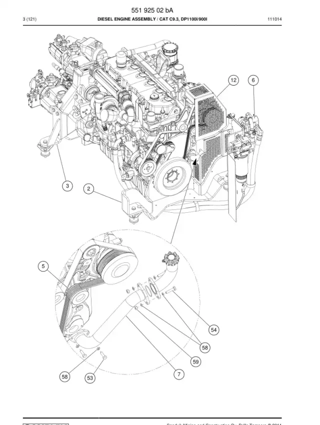 DIESEL ENGINE BAUGRUPPE
