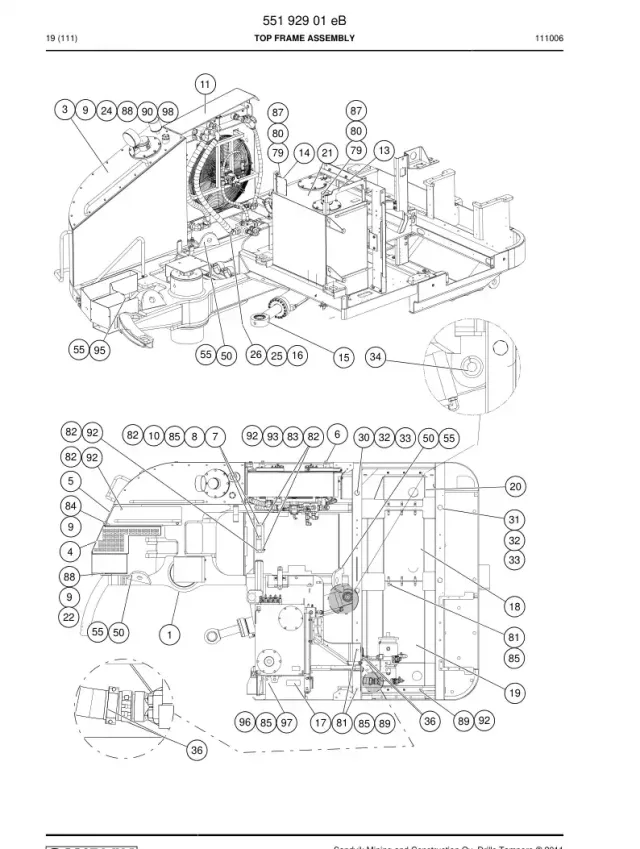 FRAME GRUBU, TOP