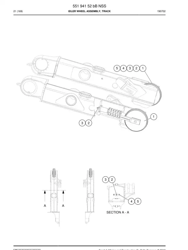 IDLER WHEEL GRUBU, TRACK