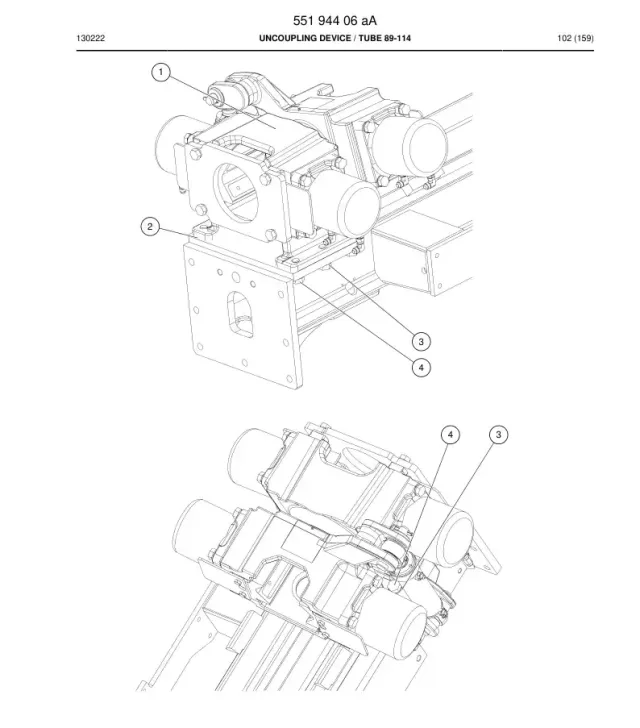 UNCOUPLING DEVICE