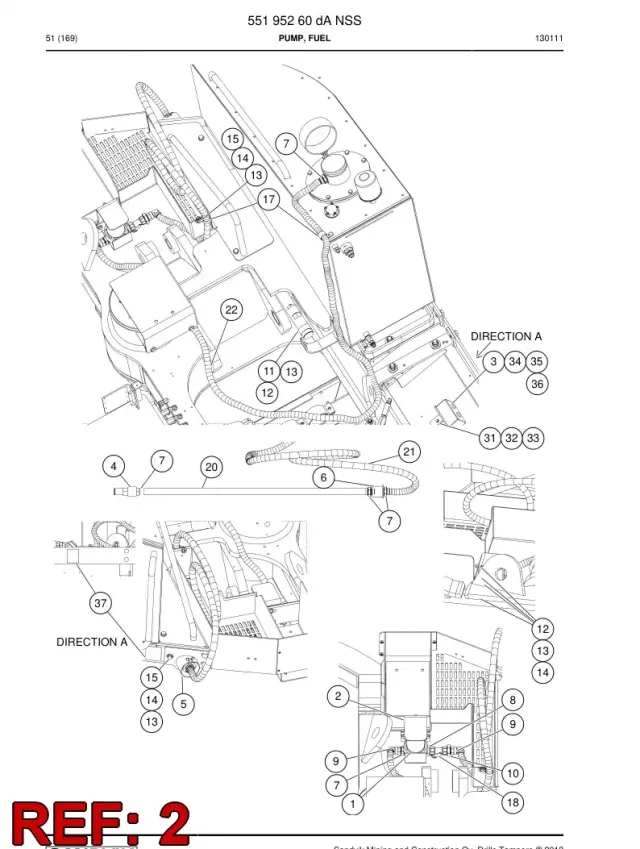 FUEL FILLING PUMP BRACKET
