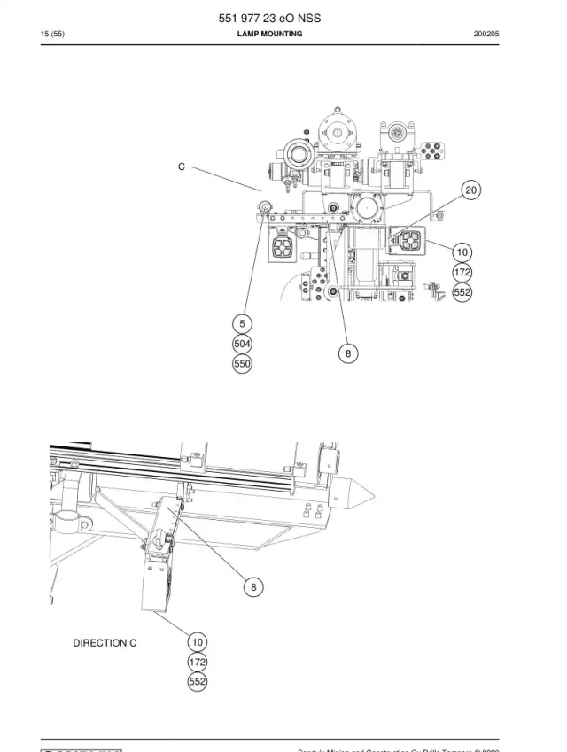 LAMP MOUNTING