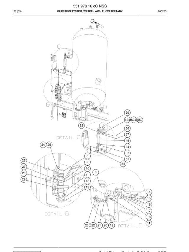 INJECTION SYSTEM, WATER