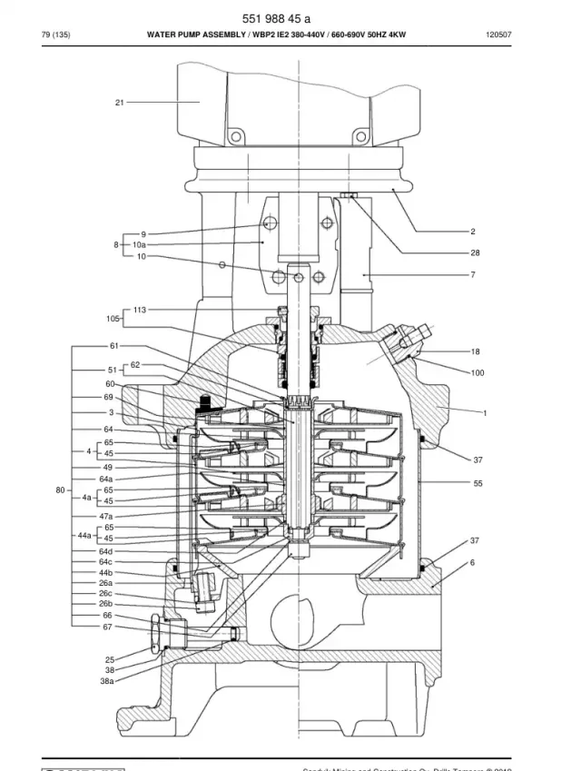WATER PUMPE BAUGRUPPE