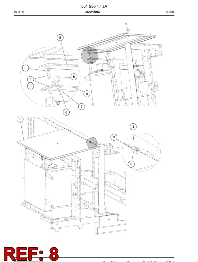 PLATE, MOUNTING