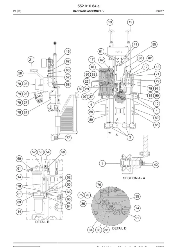 CARRIAGE ASSEMBLY