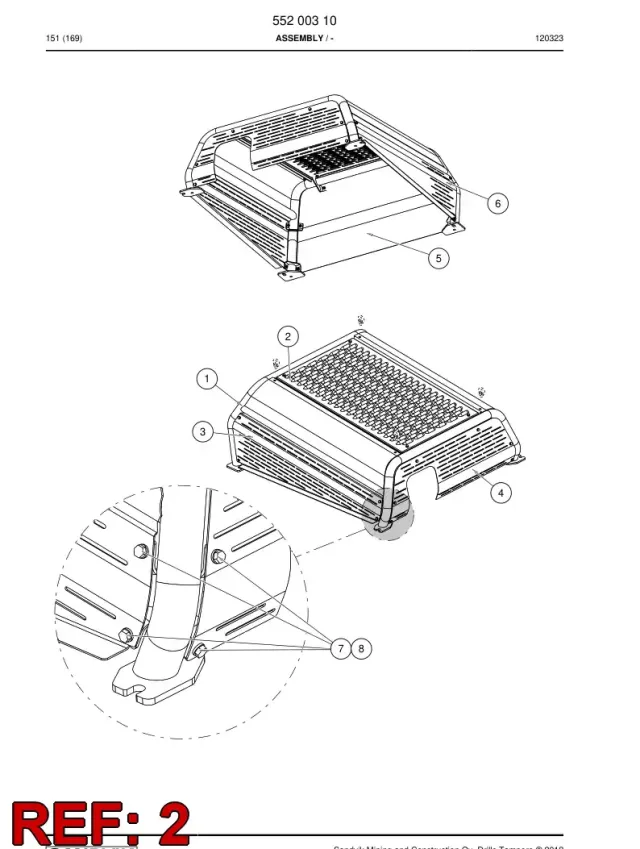 SLIDING ROOF