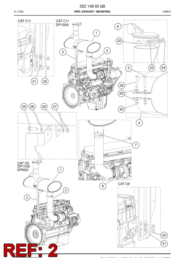 PIPE, EXHAUST