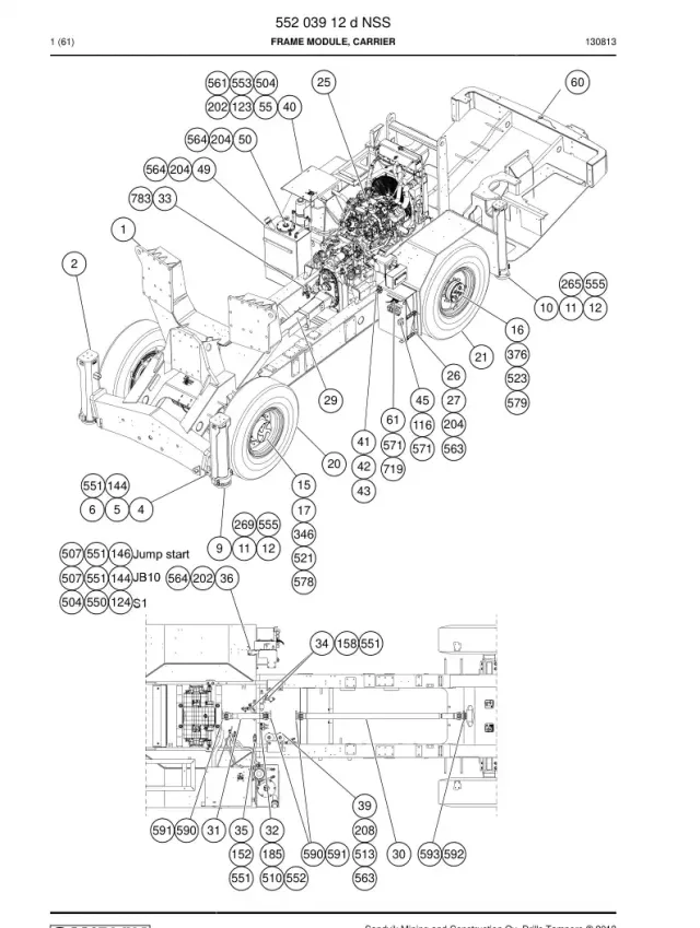FRAME MODULE, CARRIER