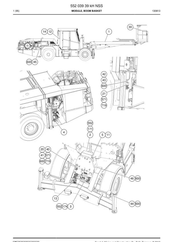 MODULE, BOOM BASKET